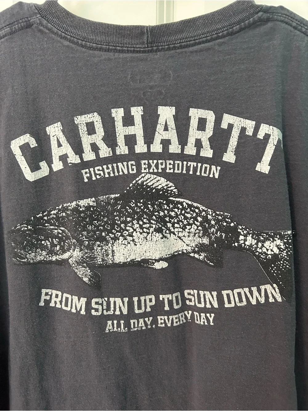 Carhartt Short Sleeve Logo Tee - gray - Picture 1 of 8